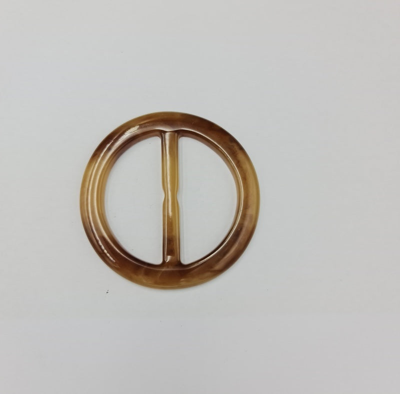 Tortoise Shell Buckle (5cm)