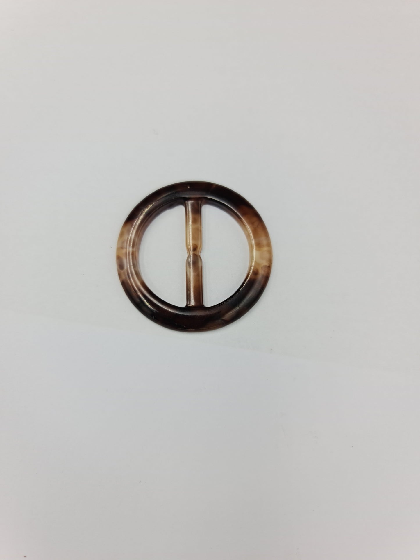 Round Tortoise Shell Slider (3cm)