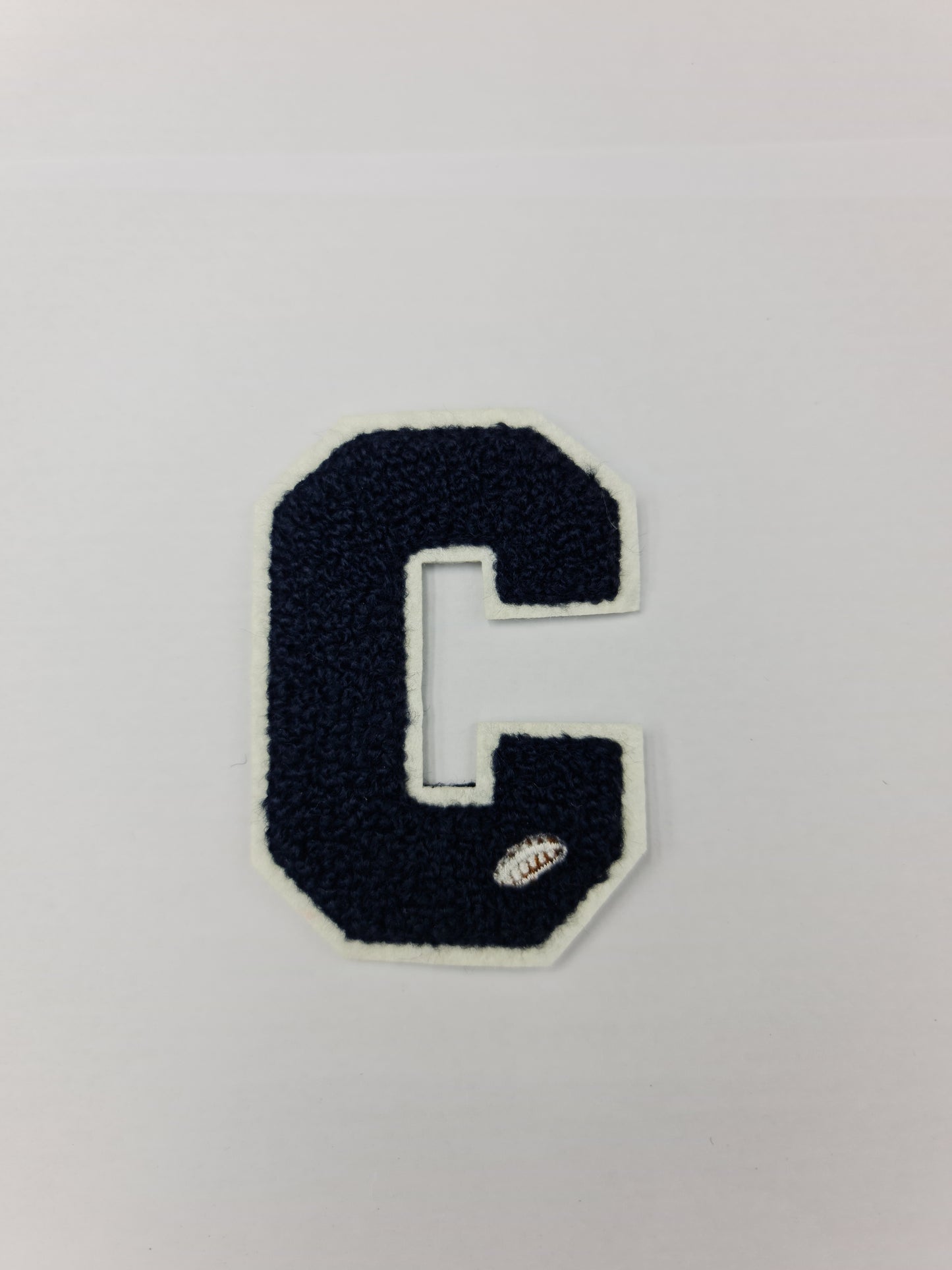 Towel Embroidered Stitch On Alphabet (C) (7.5cm)