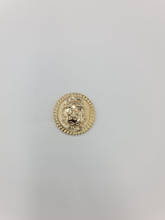 Fancy Melton Rim Button (25mm) (PACK OF 5)