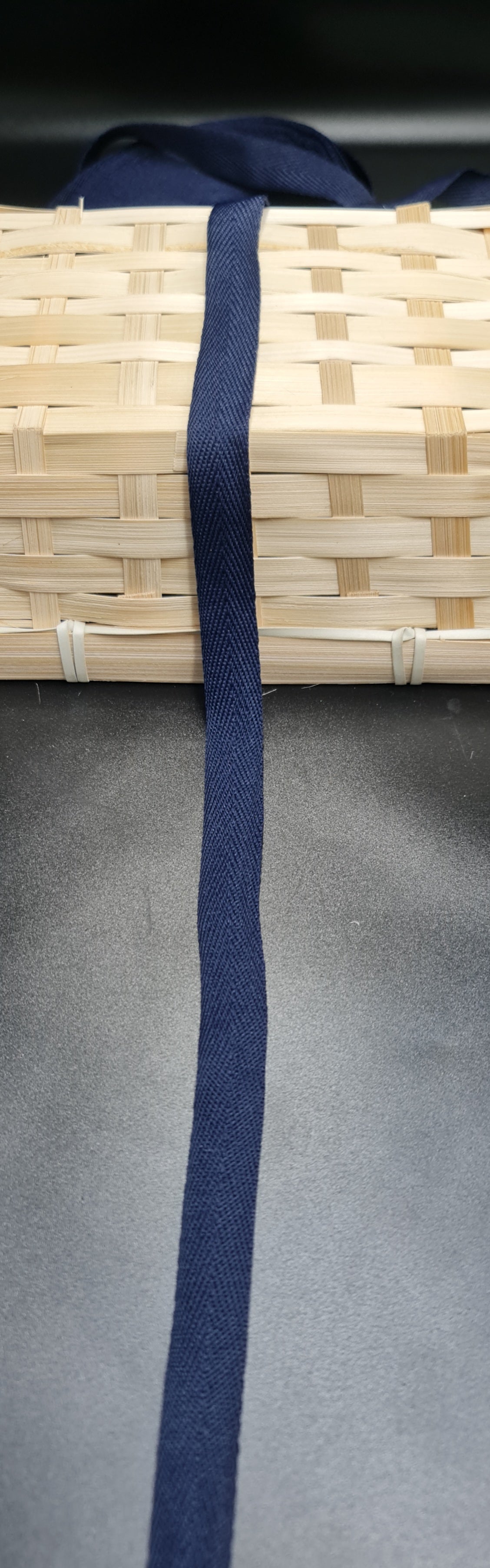 Twill Tape (NAVY) (15mm) (SOLD PER METER)