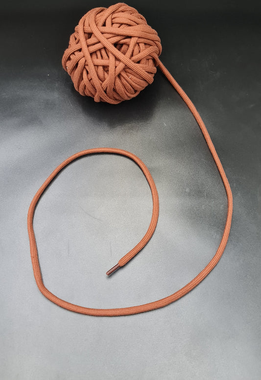 Filler Cord (Tubular) (BROWN) (6mm) (SOLD PER METER)