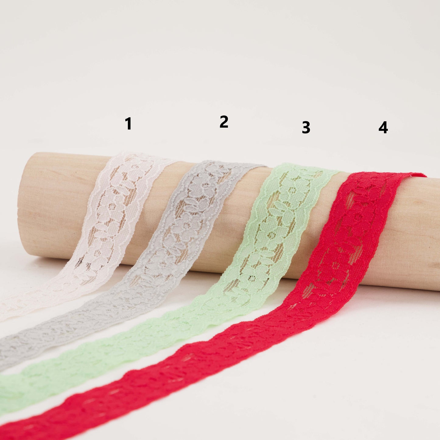Edge Stretch Nylon Lace (SOLD PER METER)