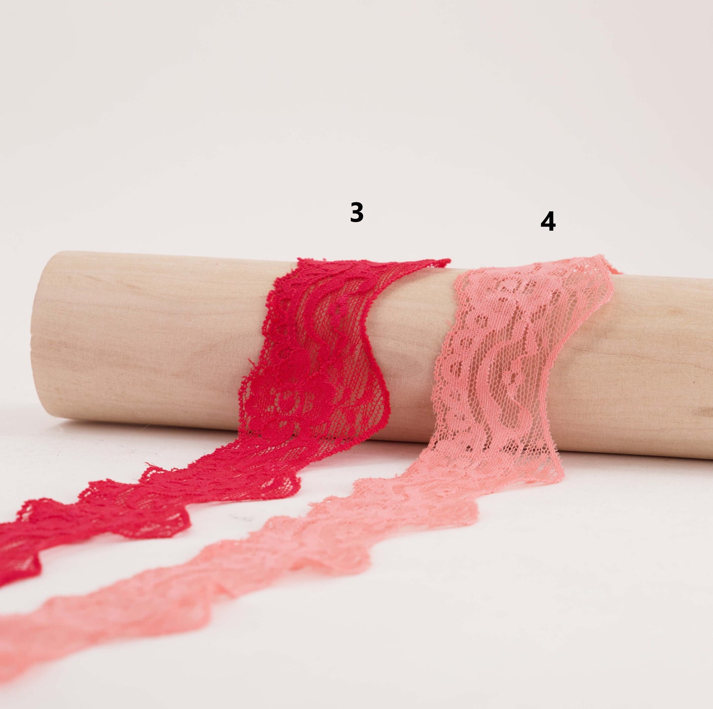 Scalloped Stretch Nylon Lace (SOLD PER METER)