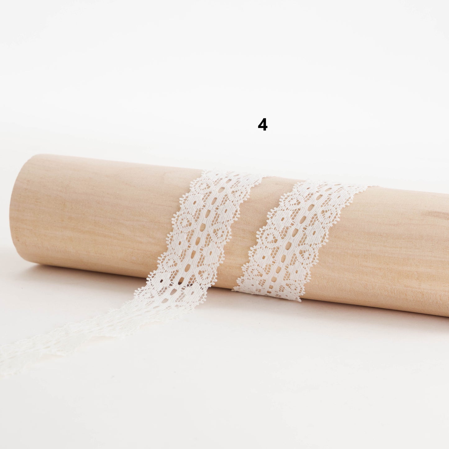 Scalloped Stretch Nylon Lace (SOLD PER METER)