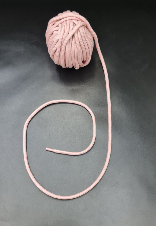 Filler Cord (Tubular) (DUSTY PINK) (6mm) (SOLD PER METER)