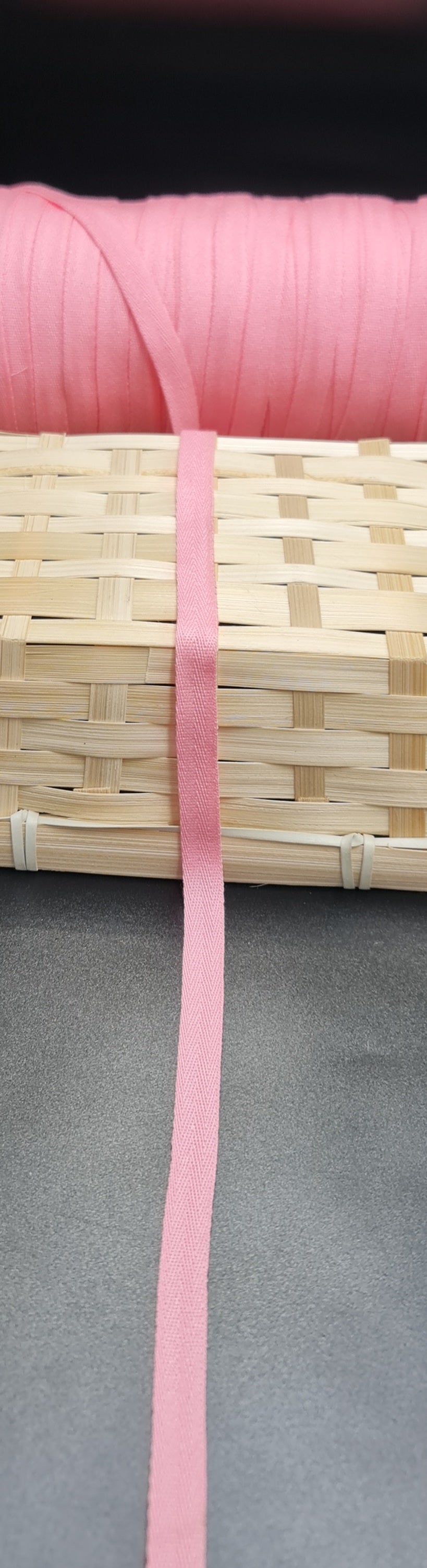 Twill Tape (PINK) (10mm) (SOLD PER METER)