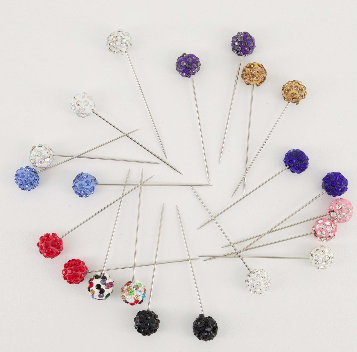 Scarf Pins (Pack) of 30pcs and (Single)