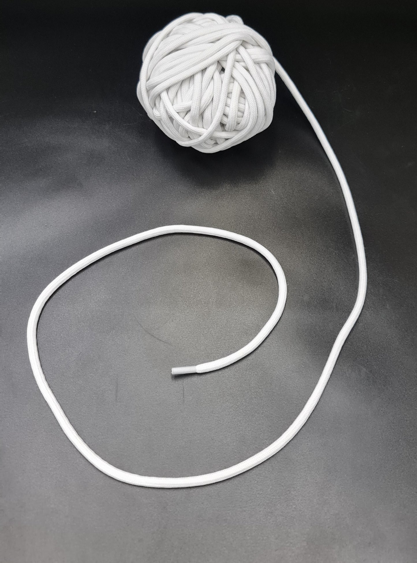 Filler Cord (Tubular) (WHITE) (6mm) (SOLD PER METER)
