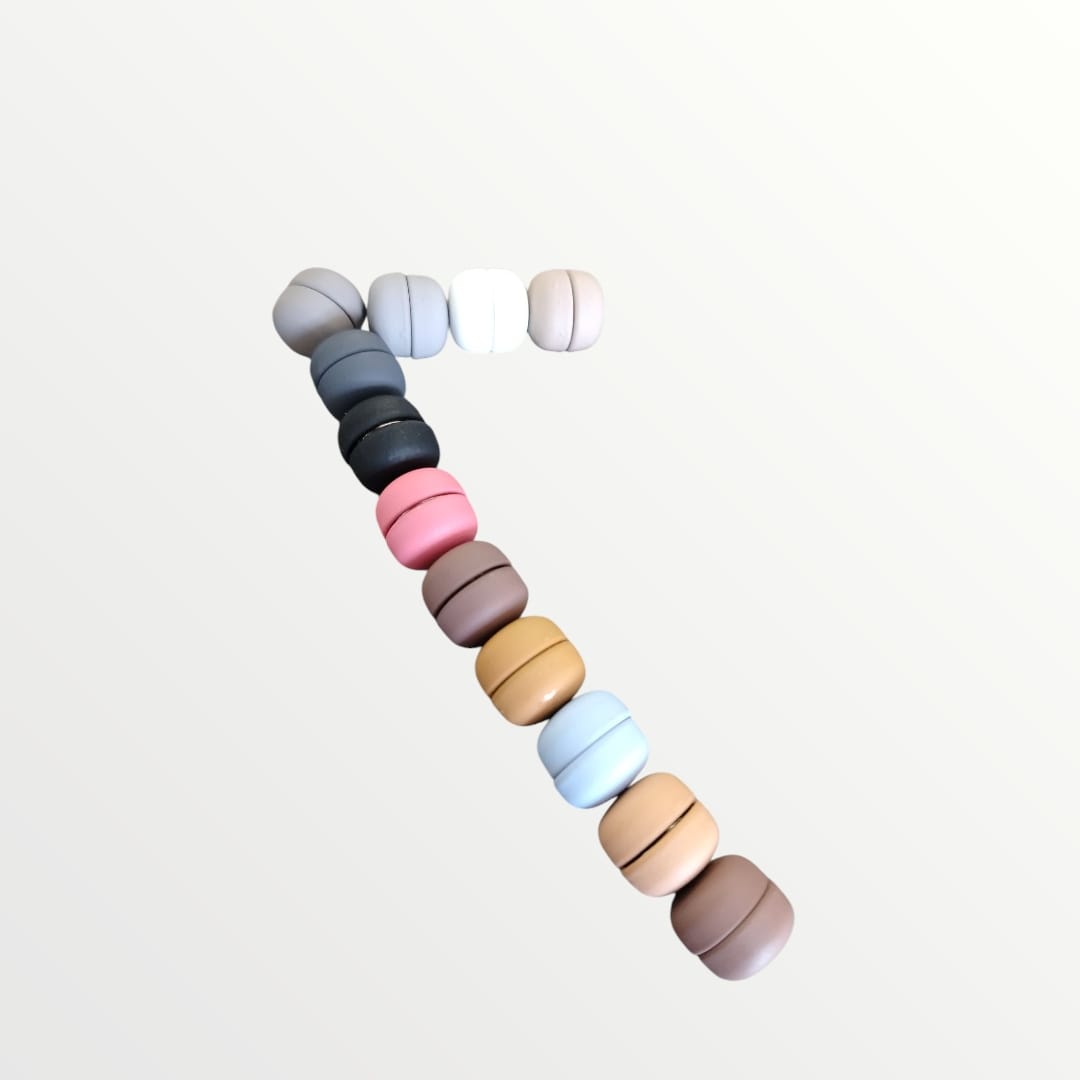 Hijab Magnets - (SOLD IN ASSORTED PACK OF 12 PAIRS)