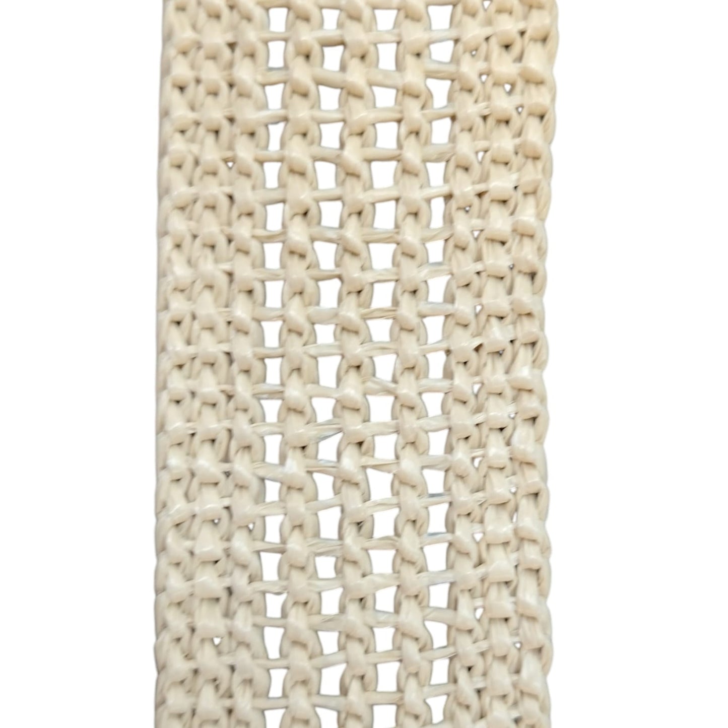 Braided Raffia Weave -4.5cm - Natural (SOLD PER METRE & ROLL).