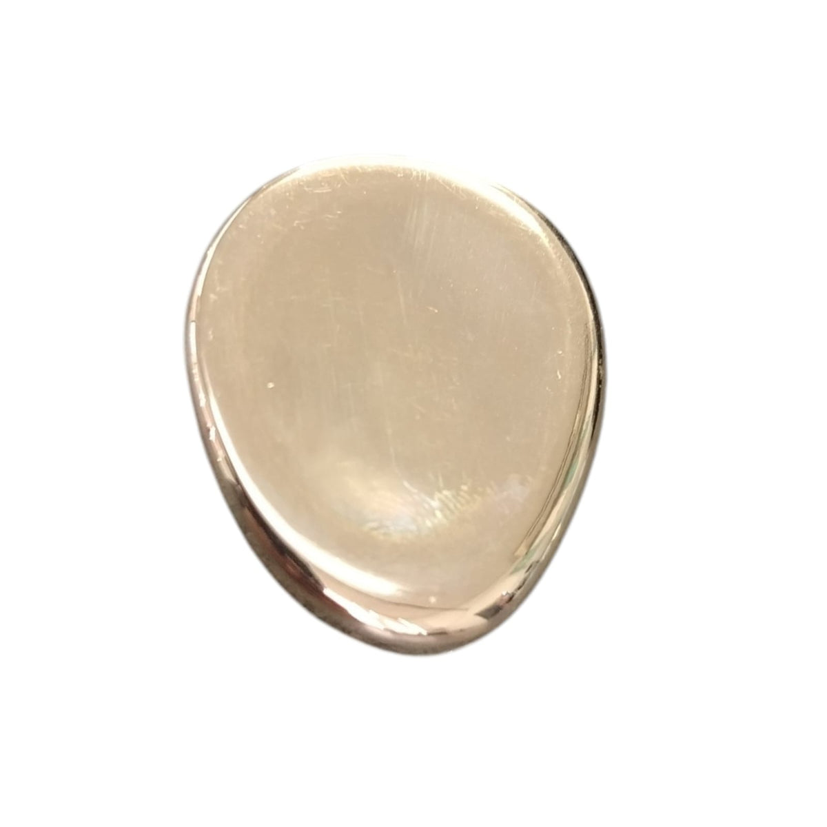 Fancy Metal Shank Button - Oval Design - Rose Gold - 30mm (SOLD IN PACKS OF 5)
