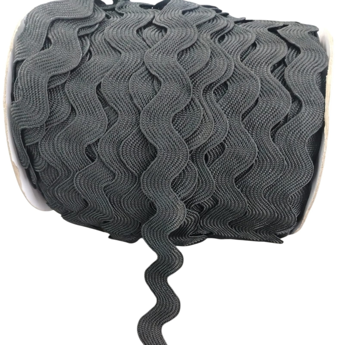Ric Rac 15mm - Black (SOLD PER METRE)