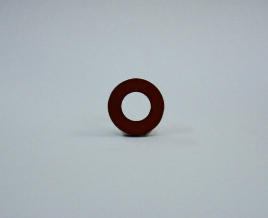 Chocolate Wooden Flat O-Buckle (20mm Outer Diameter) (10mm Inner Diameter)
