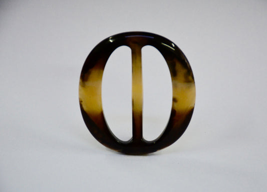 Tortoise Shell Oval Buckle (2 Sizes)