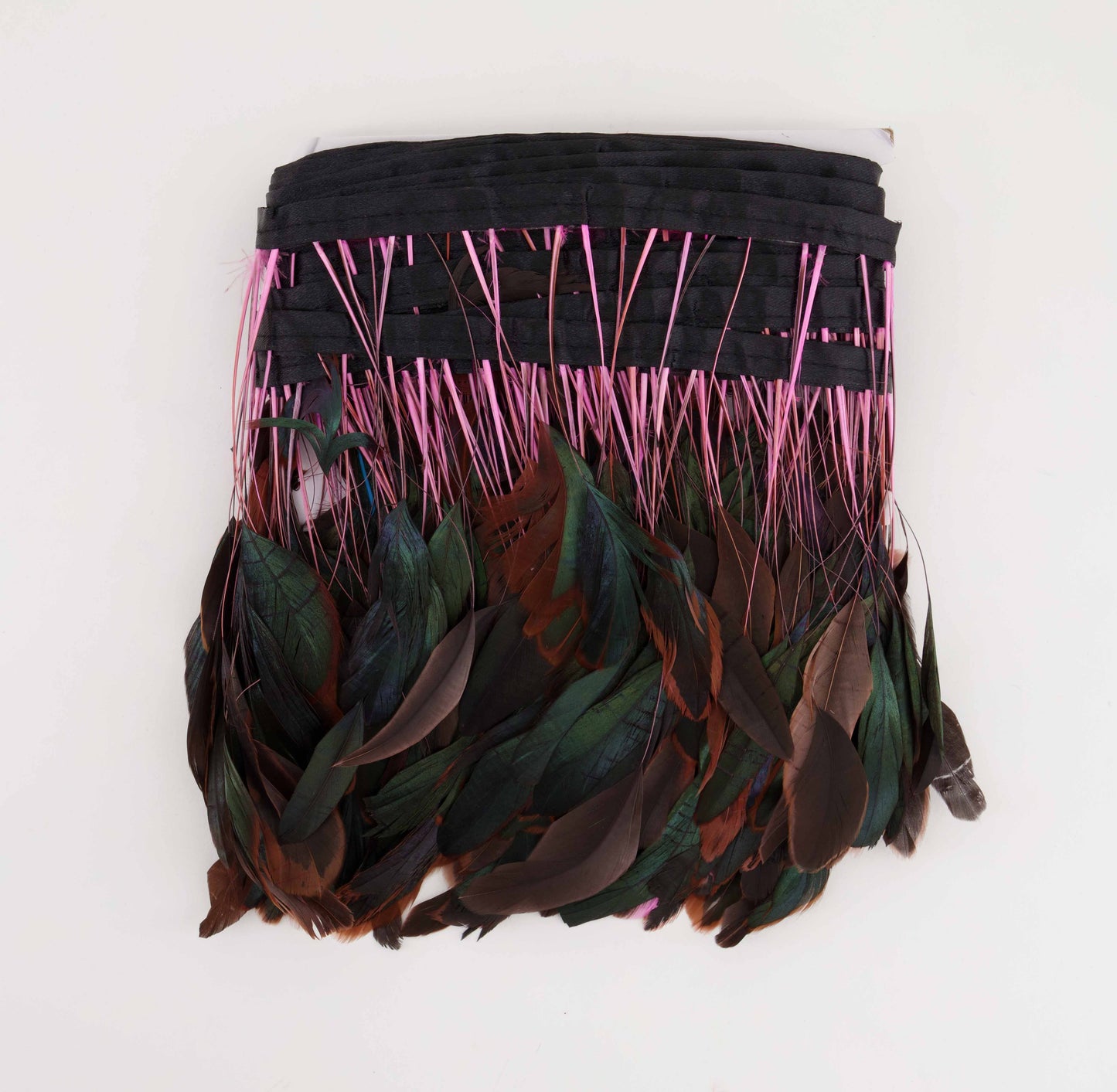 Rooster Feather Braid (SOLD PER METER)