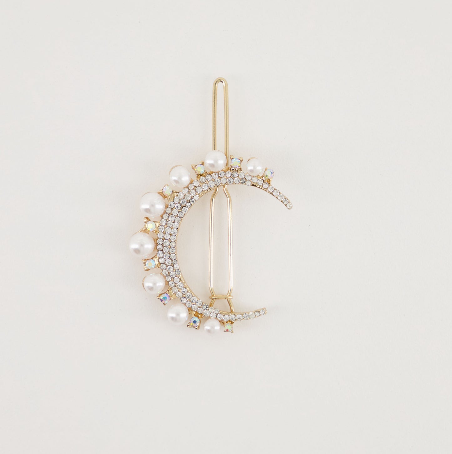 Pearl Stone Hair Clip