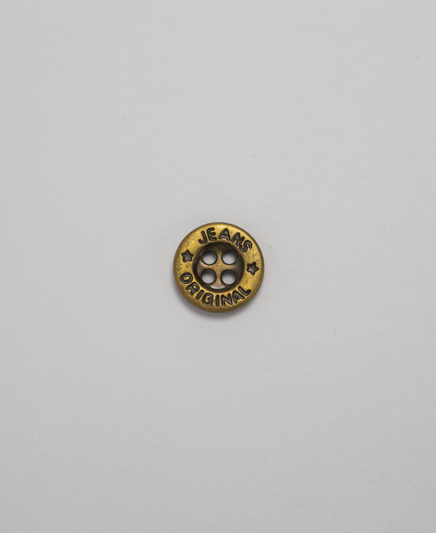 4 Hole "Jeans Original" Metal Button (PACK OF 20)