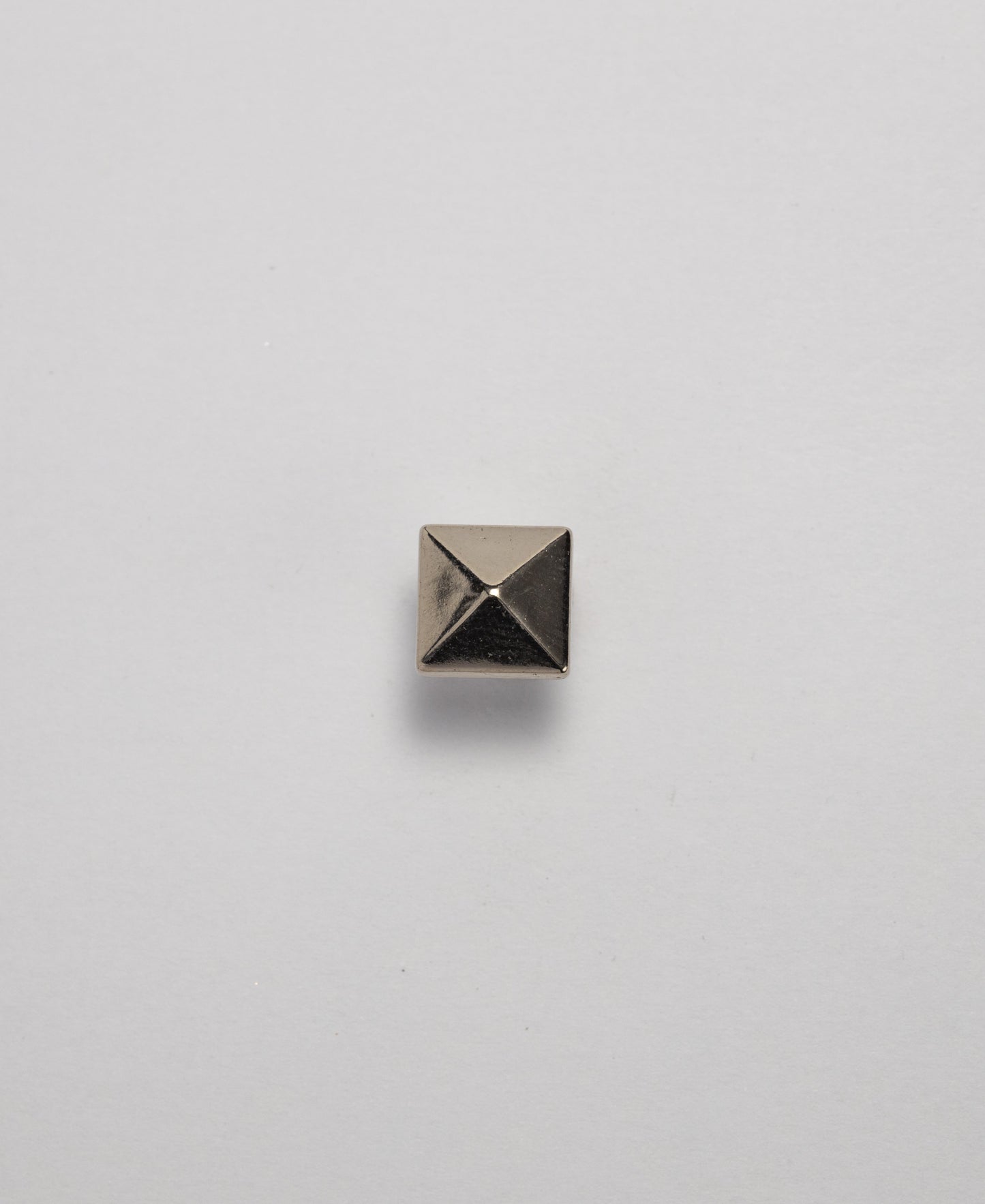 Pointy Square Buttons - Shank - 11mm - Silver (SOLD IN PACKS OF 10)