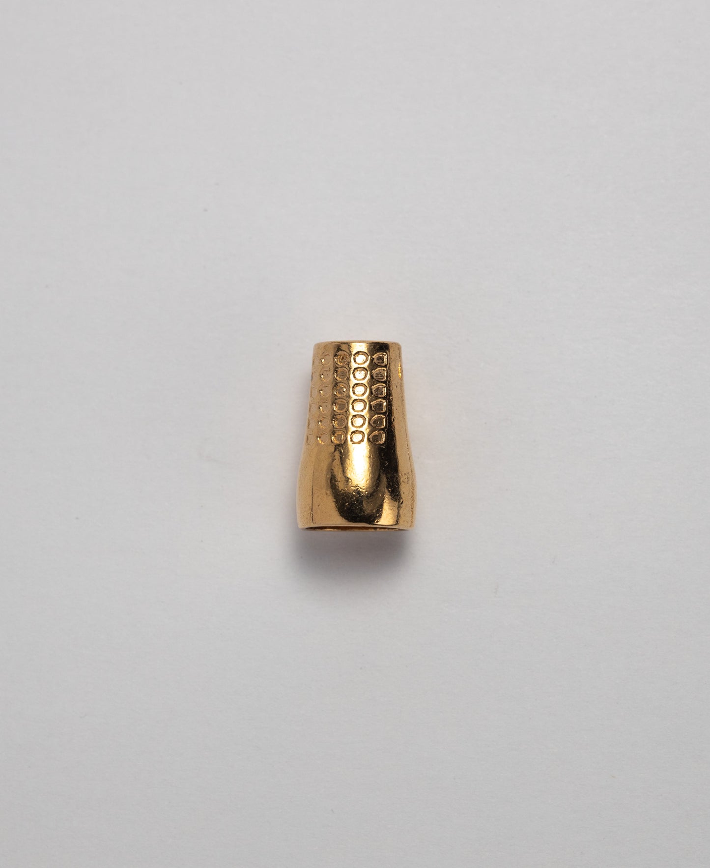 Metal Cord Stopper Toggles - Gold (Sold in Packs of 2)