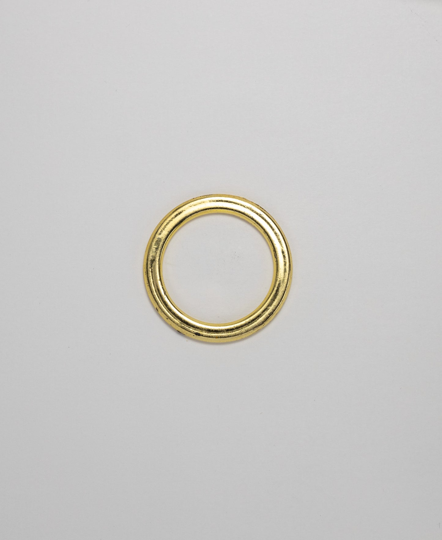 O-Ring - ABS Gold Flat (30mm) (SOLD IN PACKS OF 10)