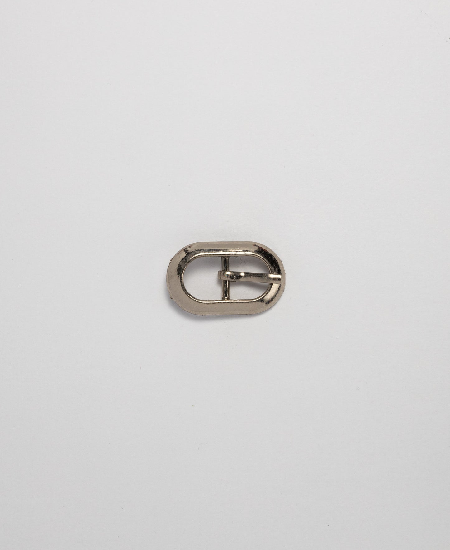Oval Metal Buckle Prong (10mm)