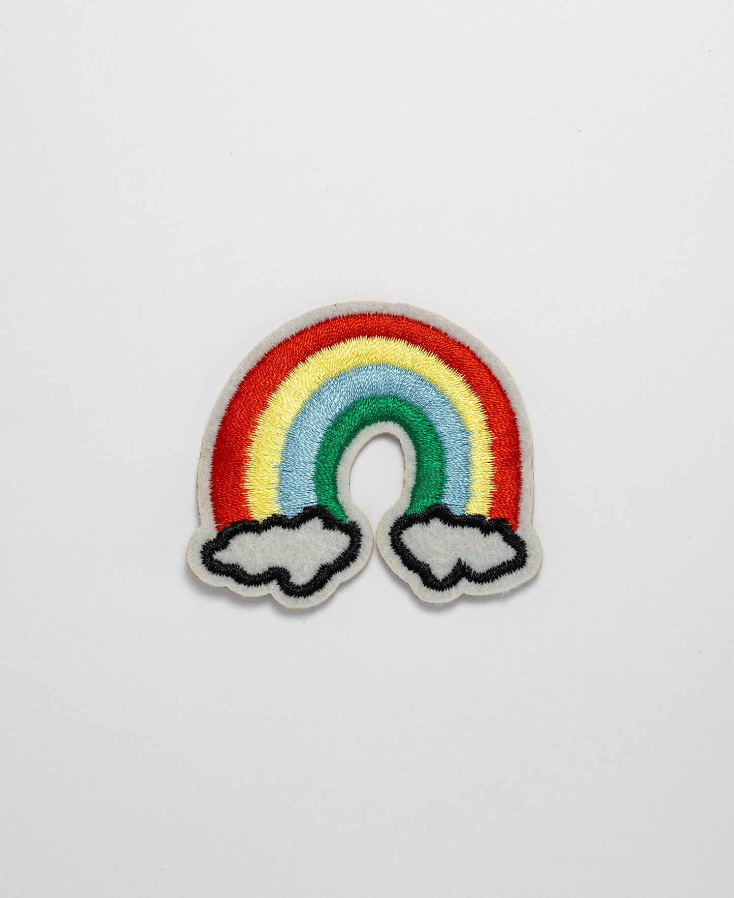 Iron on Motif - Rainbow with Clouds
