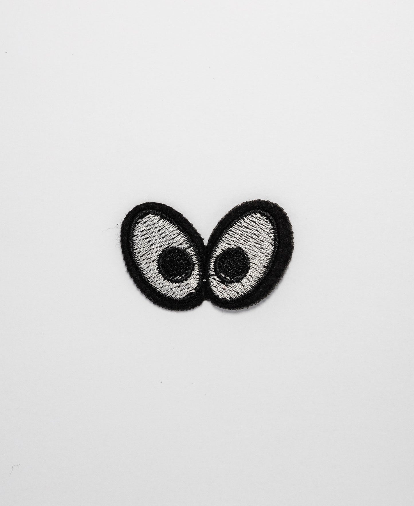 Iron on Motif - Black/White Eyes
