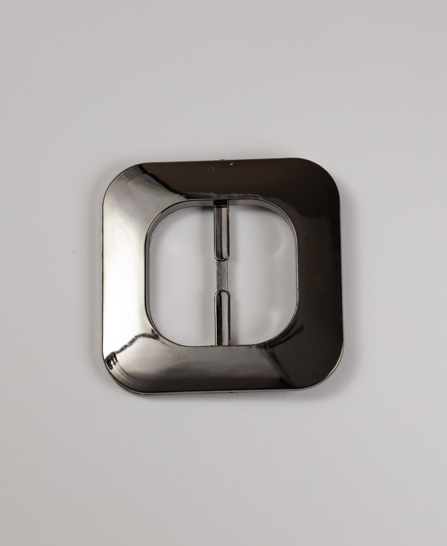 Fancy Buckle - Gun Metal Square Slider (75 x 75mm)