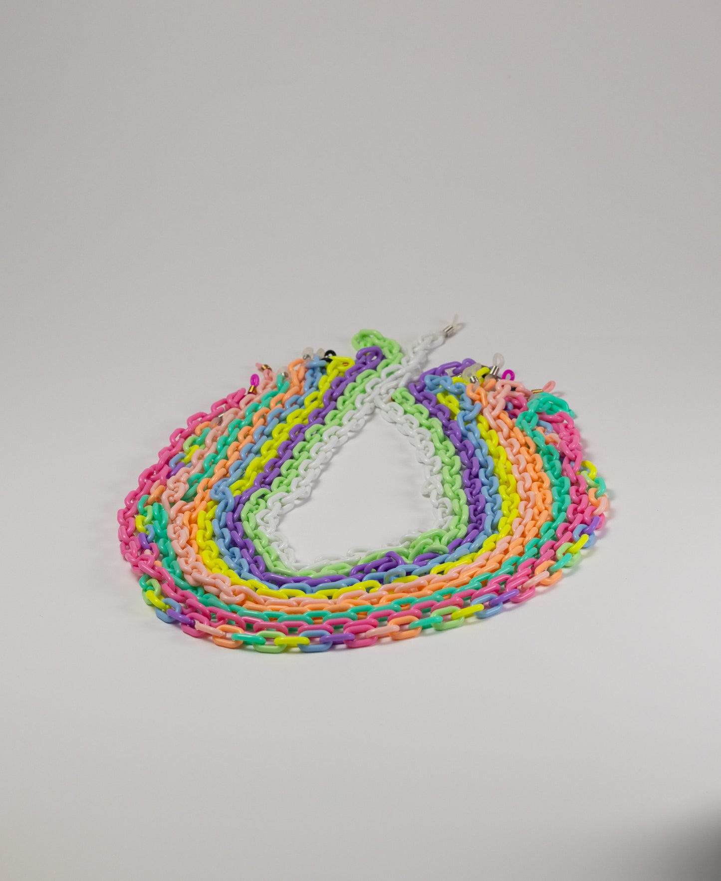 Sunglasses Chain Acrylic Links - Pink