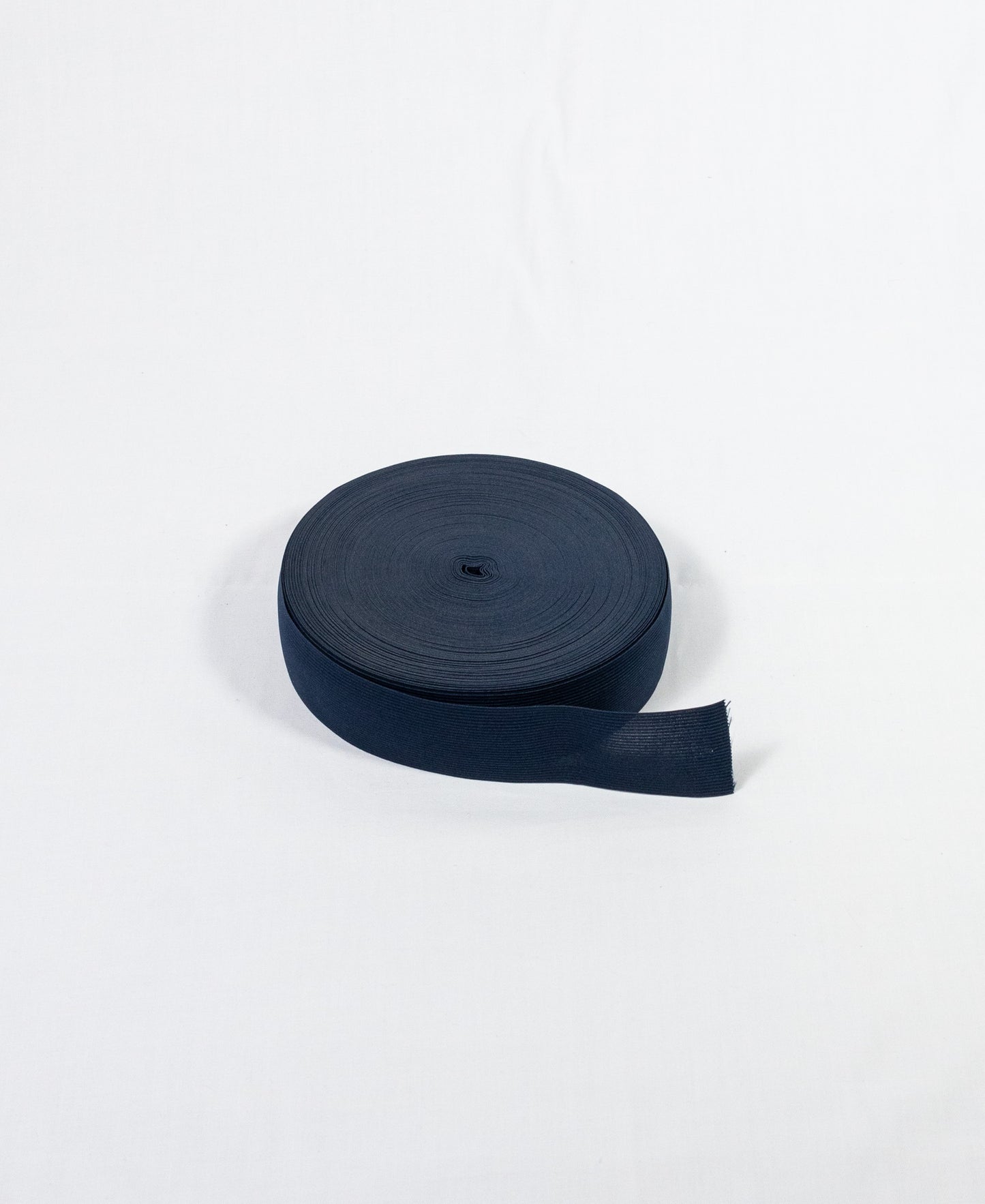 Fancy Elastic - Navy (50mm) (SOLD PER METER & ROLL)