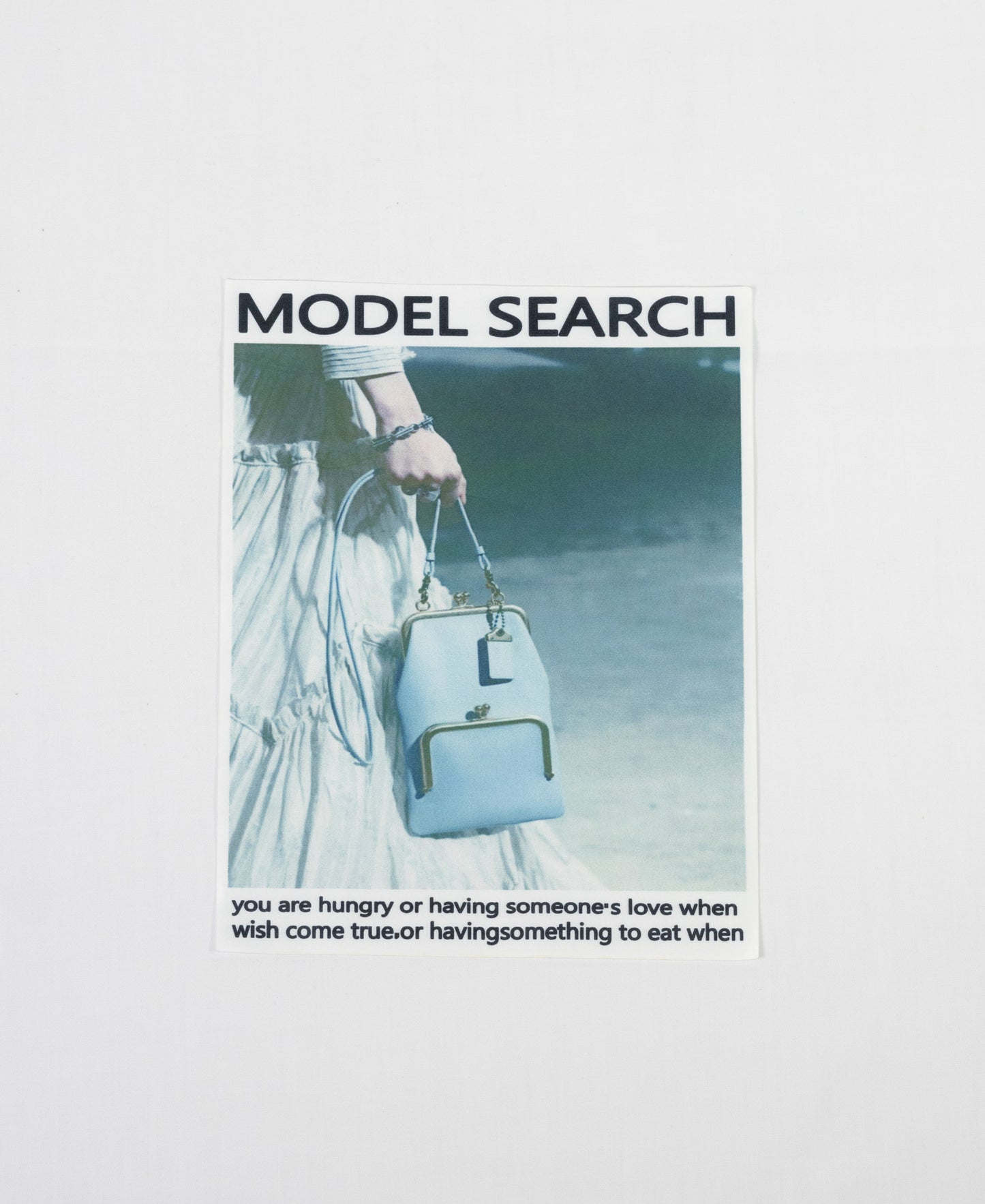 Sew On Motif - "Model Search"