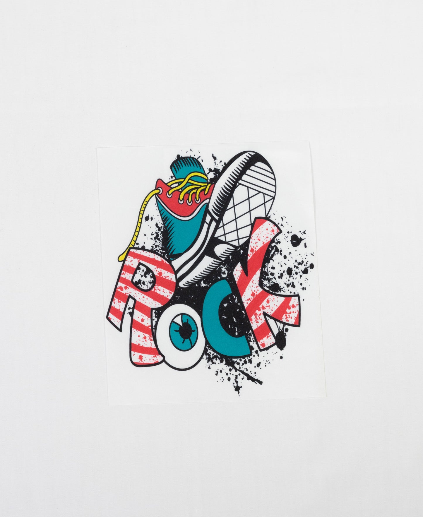 Sew On Motif - "Rock" Sneaker