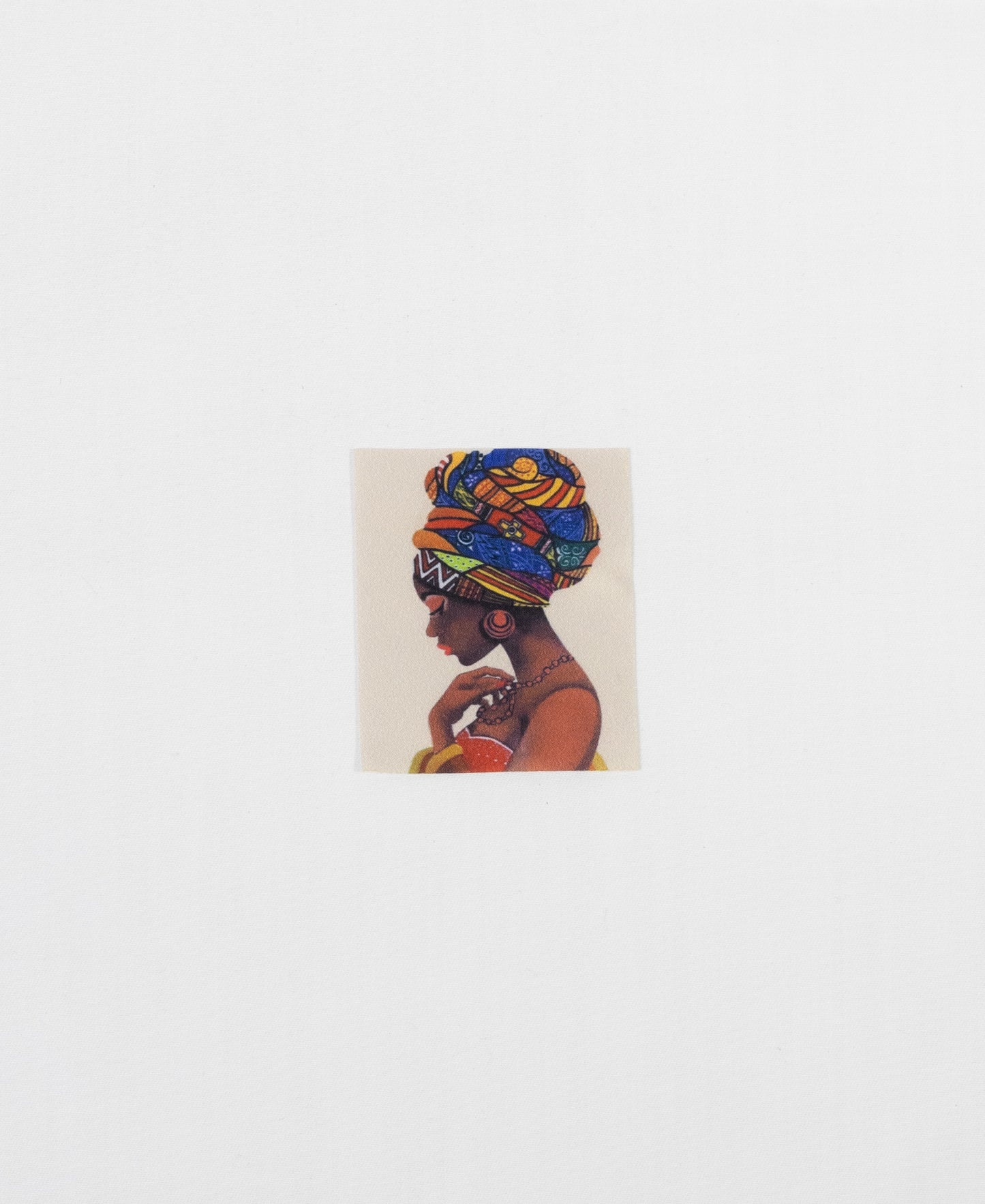 Sew On Motif - Traditional Woman