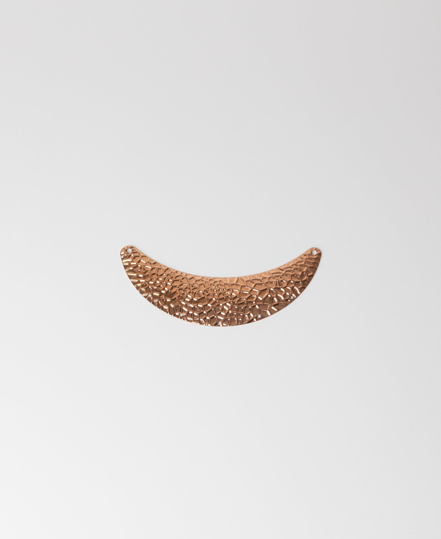 Metal Plate - Copper Patterned Moon