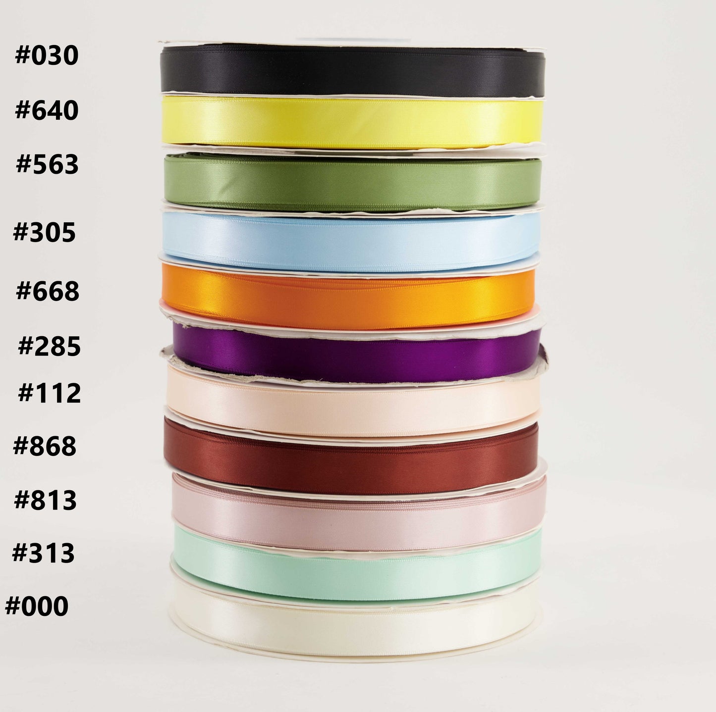 Satin Ribbon (SOLD PER METER)
