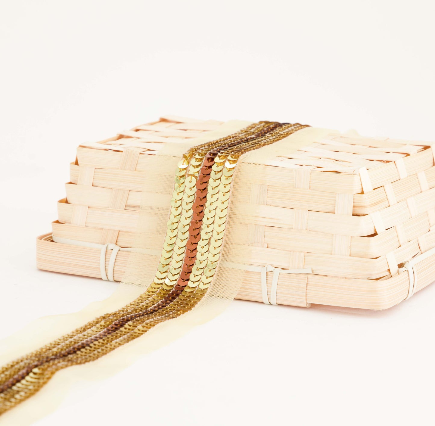 Sequin Braid with Mesh (SOLD PER METER)