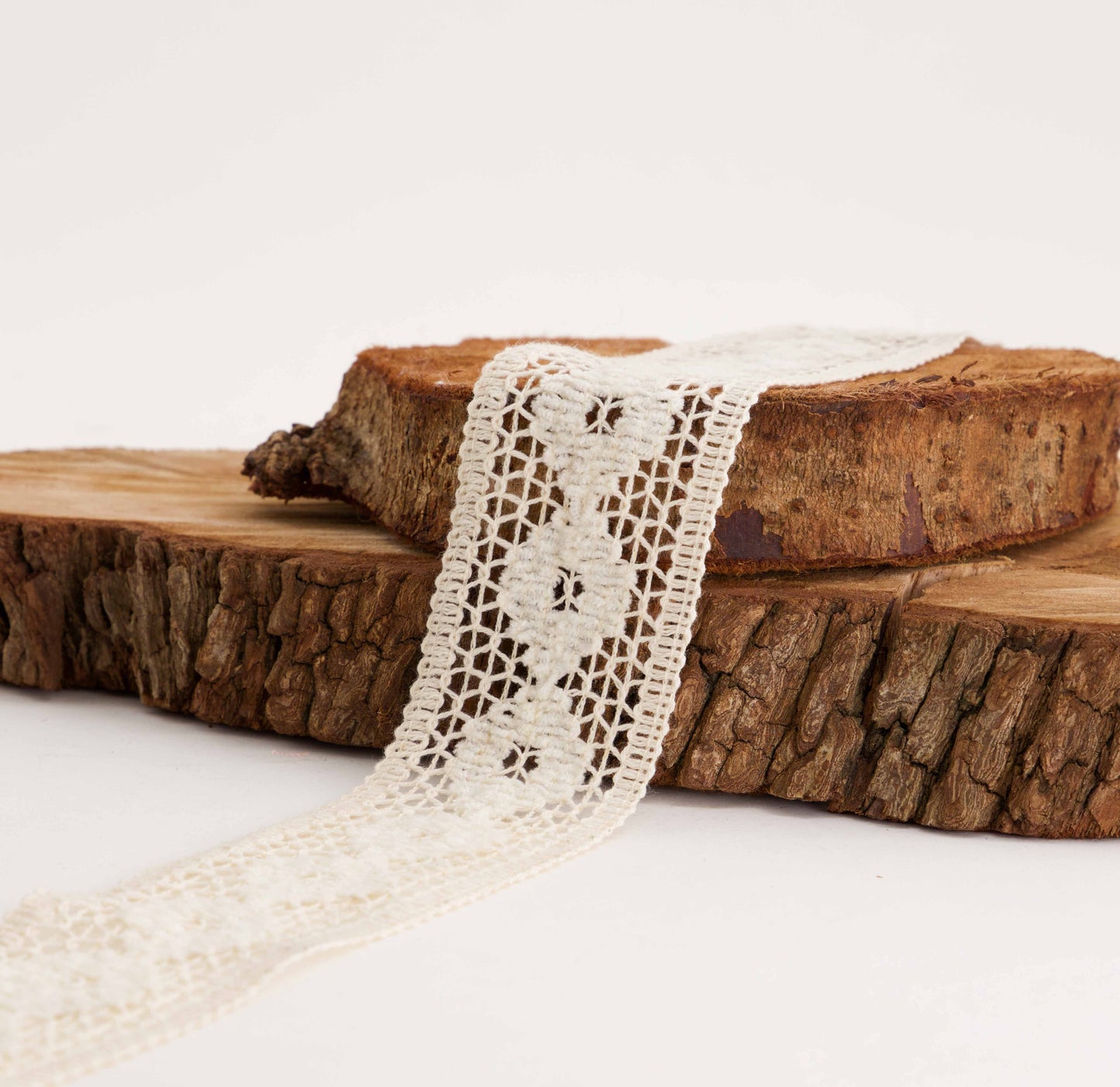 Edge Tortion Lace Natural (SOLD PER METER)