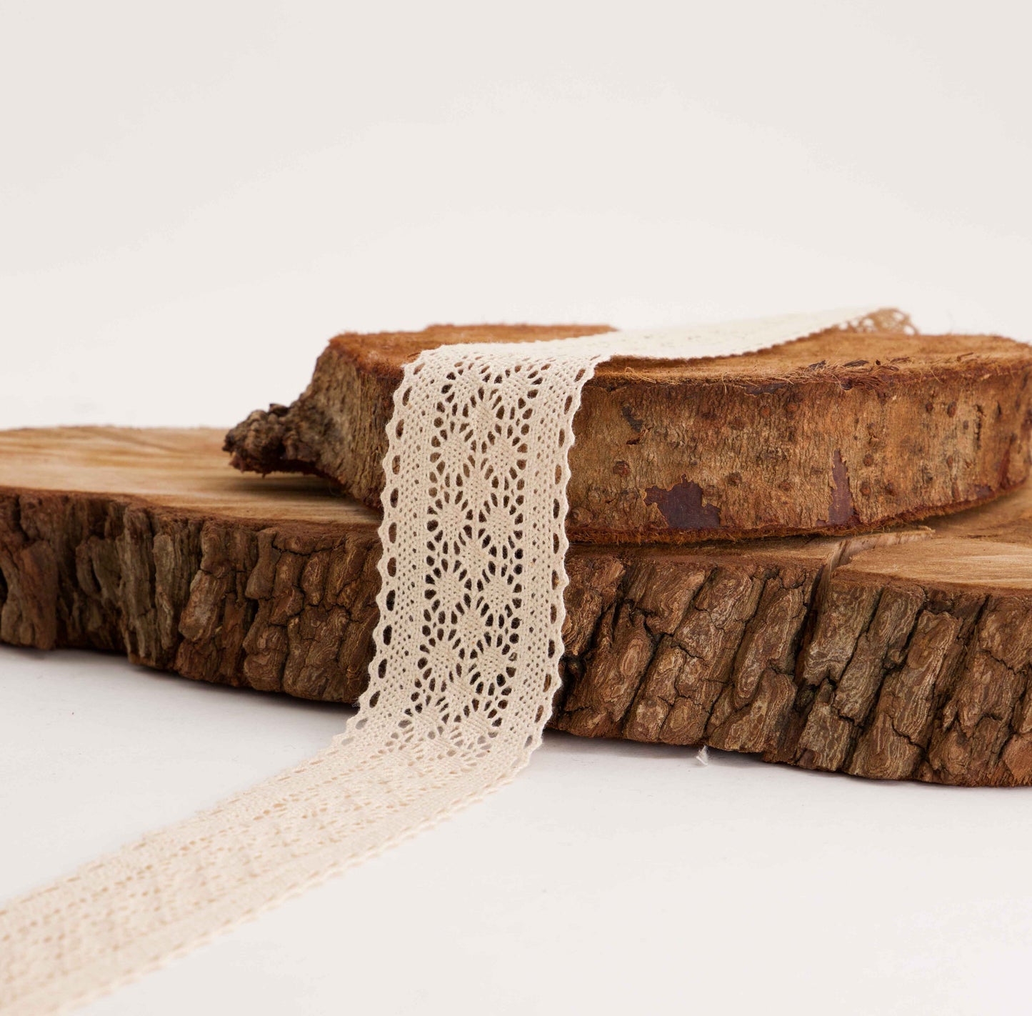 Edge Tortion Lace Natural (SOLD PER METER)