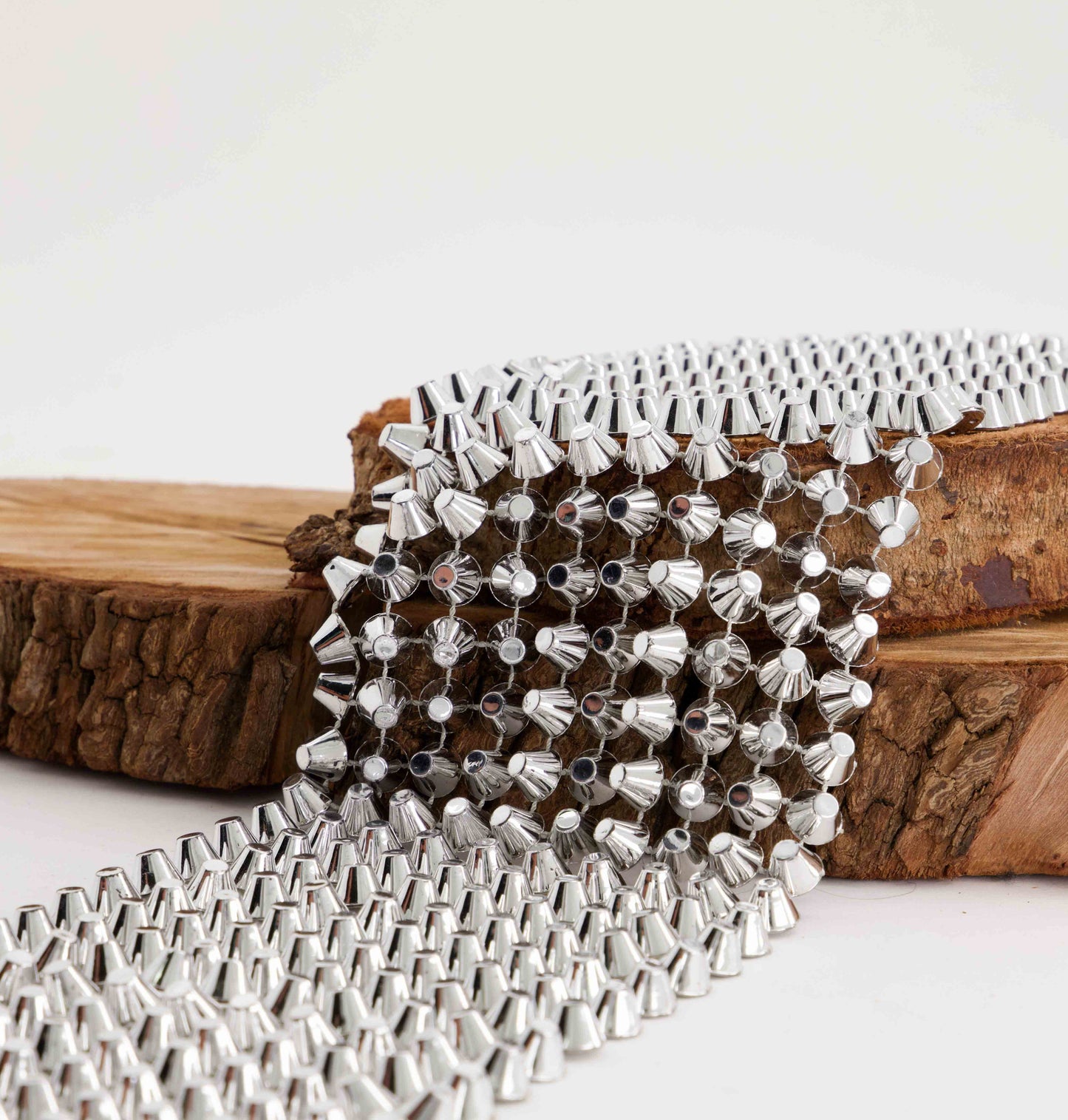 Bullet Cone Stud Braid (SOLD PER METER)