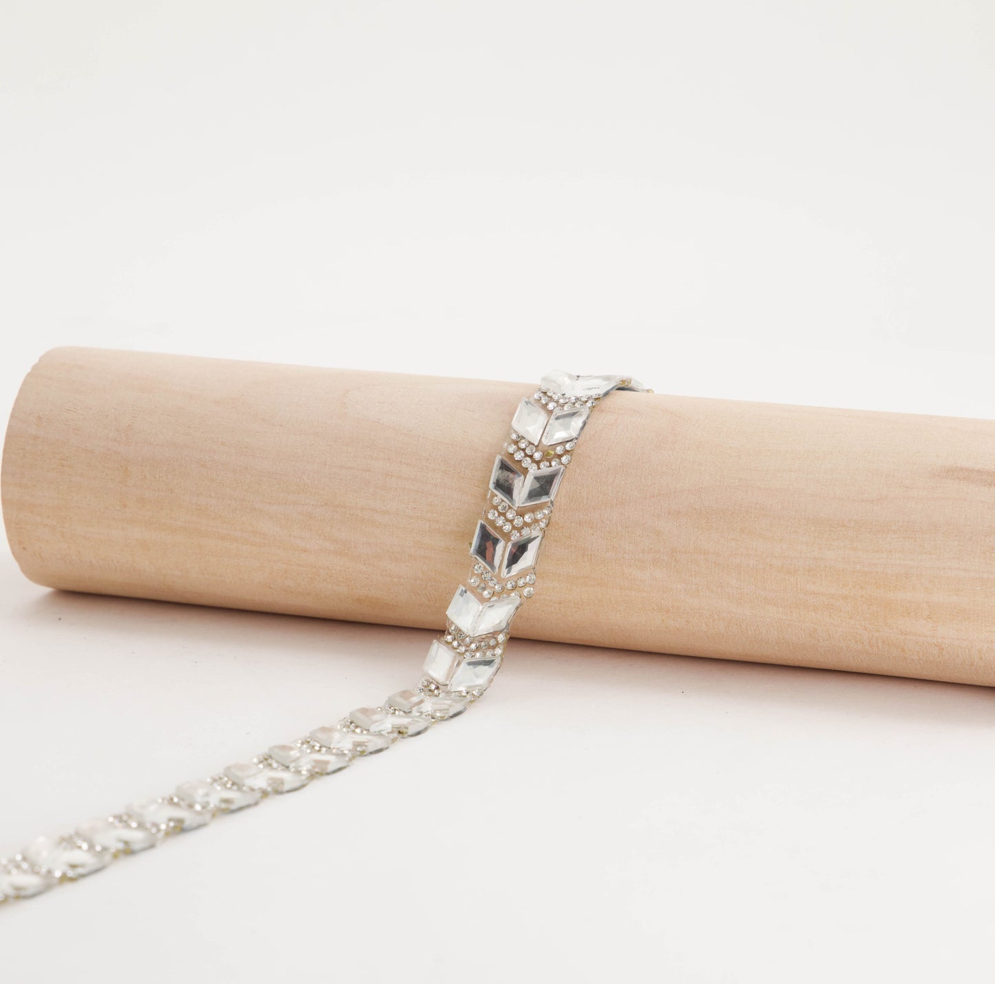 Iron On Arrow Braid (SOLD PER METER)