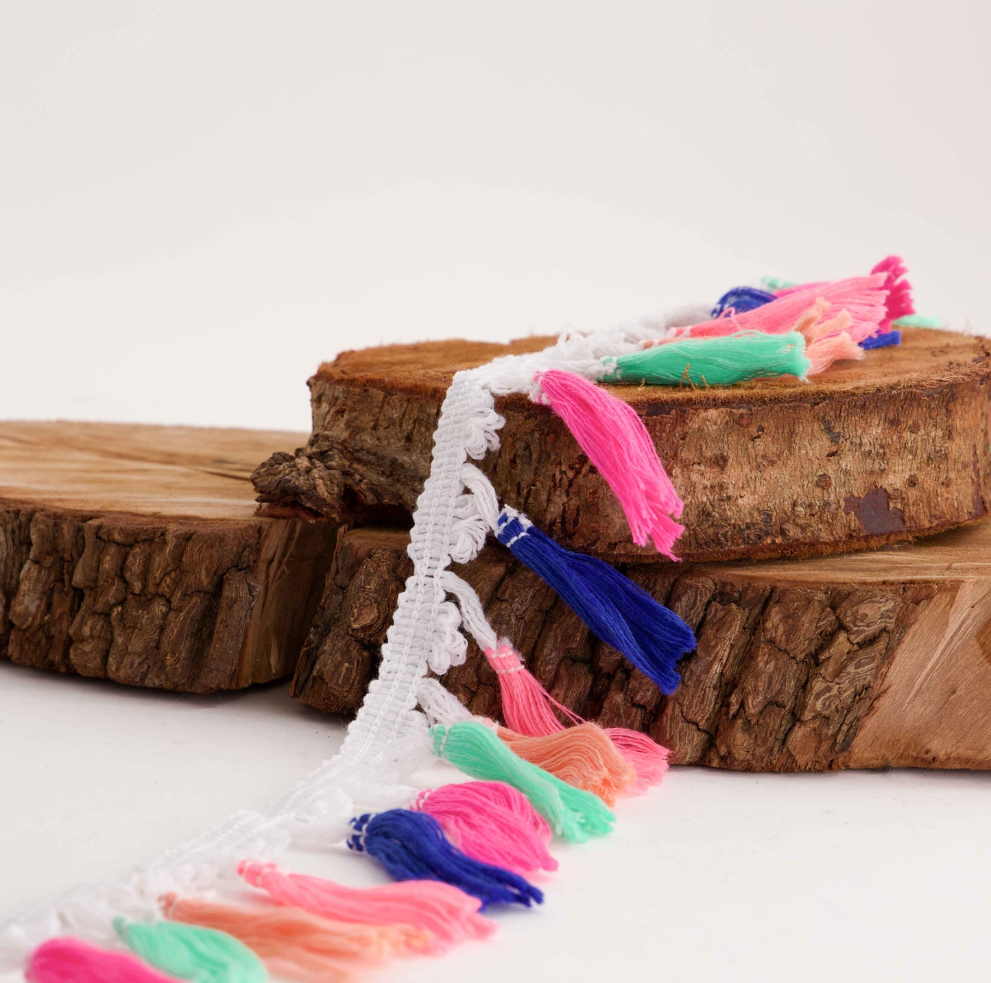 Assorted Tassel on Tape (SOLD PER METER)