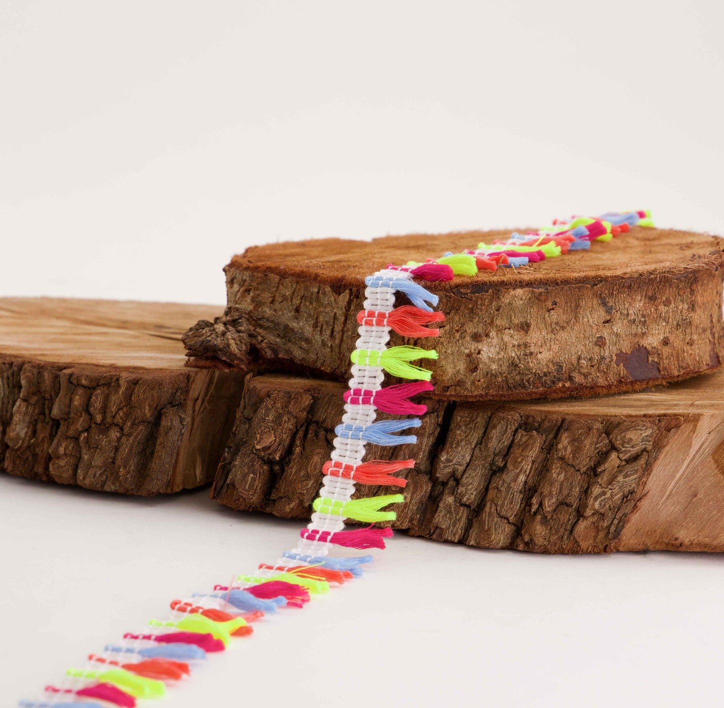 Multi Colour Tassel Braid (SOLD PER METER)