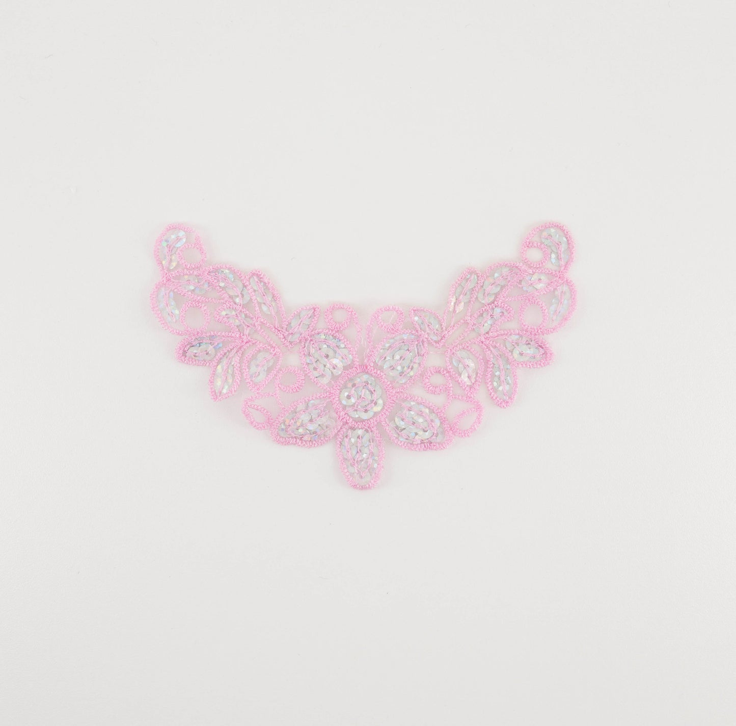 Sequined Organza Neckpiece