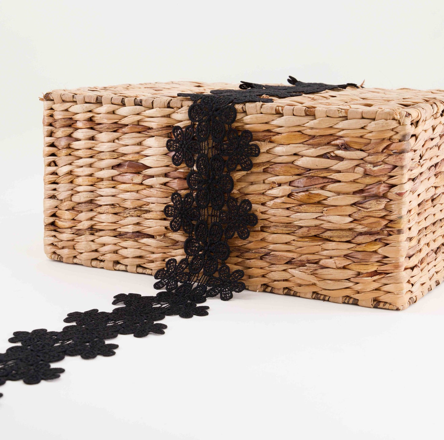 Polyester Flower Lace (SOLD PER METER)