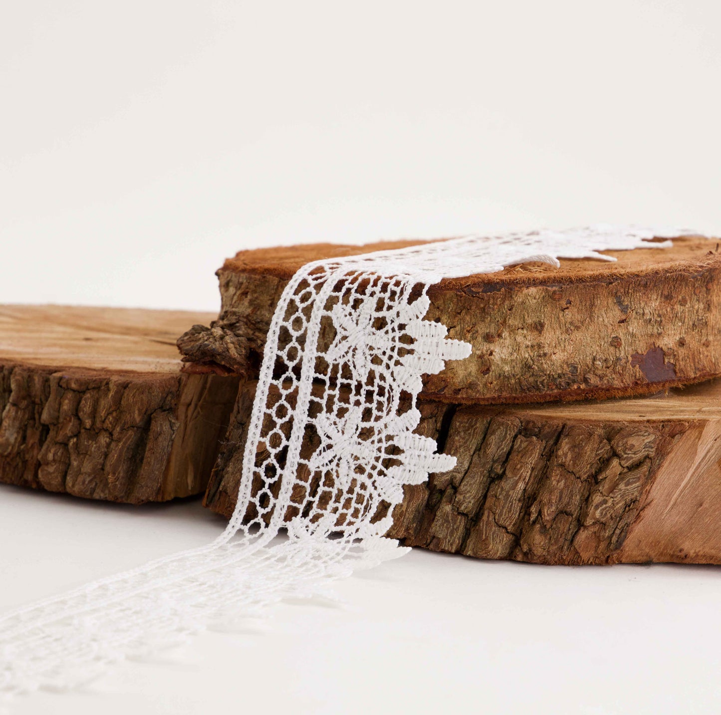 Scalloped Polyester Lace (SOLD PER METER)