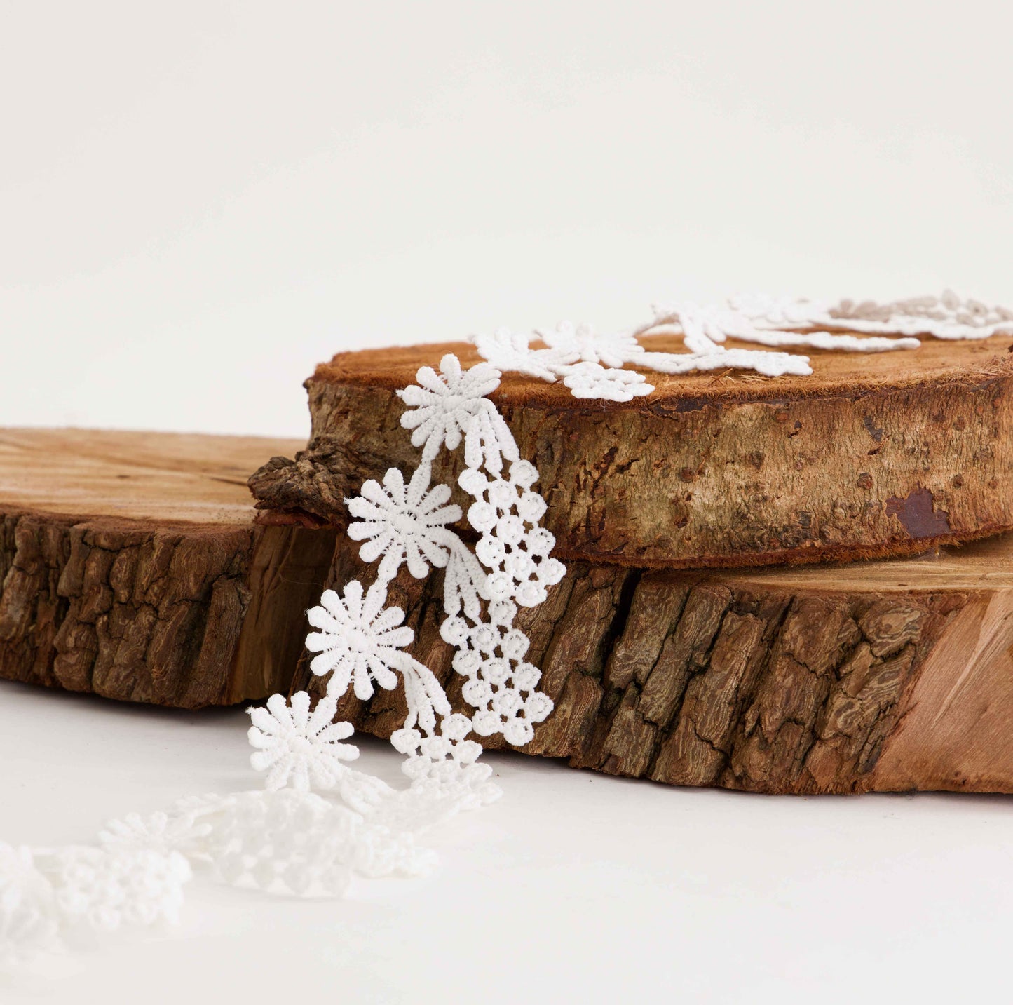 Daisy Polyester Lace (SOLD PER METER)