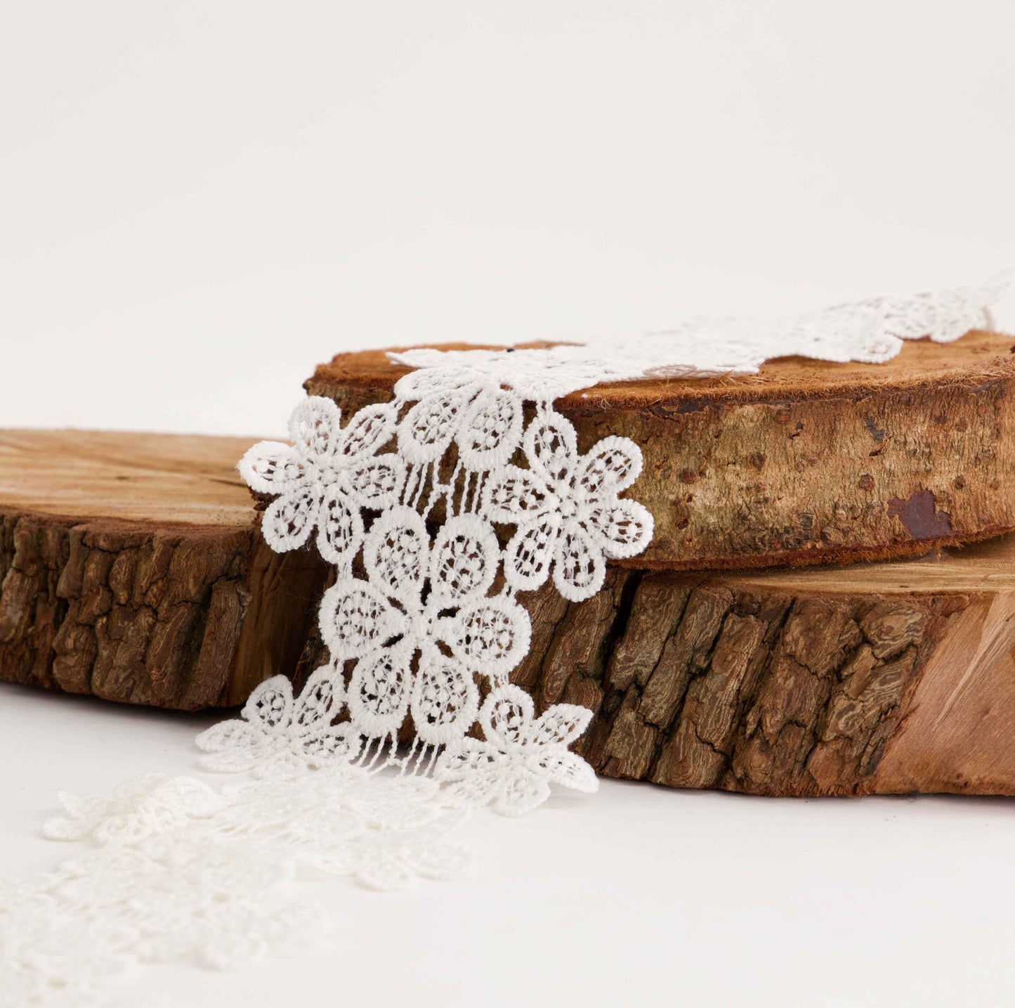 Flower Polyester lace (SOLD PER METER)