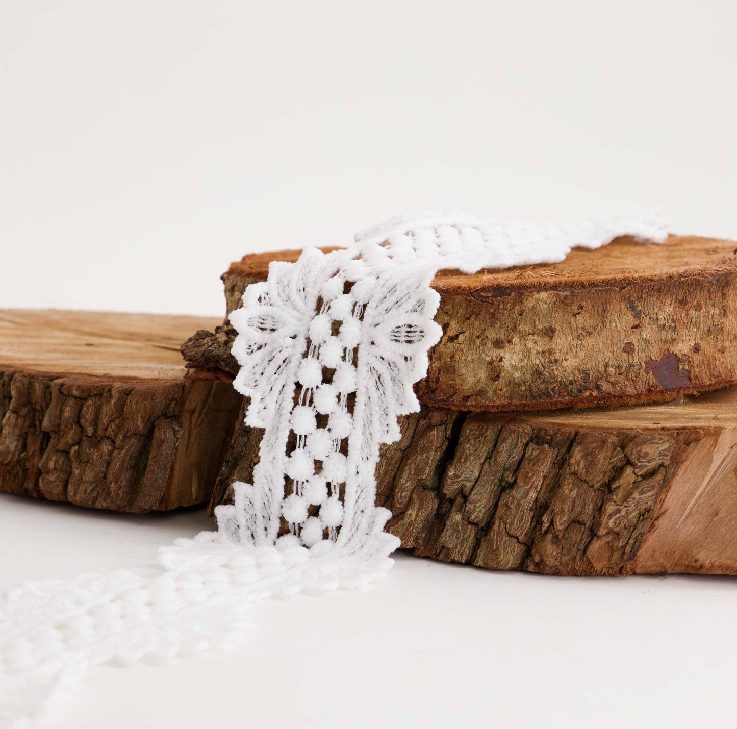 Fancy Polyester Lace (SOLD PER METER)