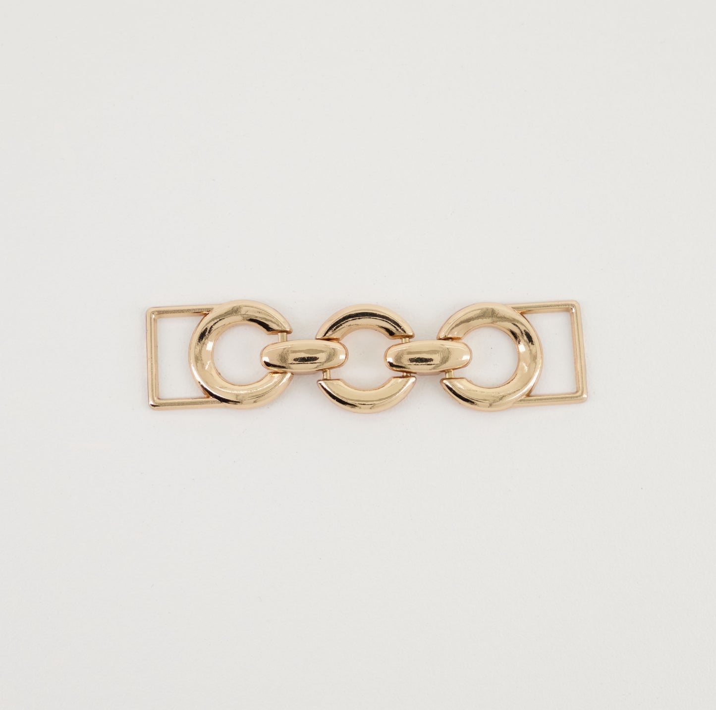 Rose Gold Metal Trim 3 ring connect